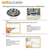 4x ALBRECHT KFZ PKW Radkappe Radblende 15 Zoll MERIDIAN SILVER SILBER Universal