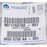 2x ORIGINAL Fiat Abarth MOPAR Abdeckung Radhausverkleidung 500C 500e vorne 71765780