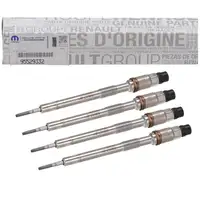 4x ORIGINAL Opel MOPAR Drucksensor-Gl&uuml;hkerze Movano B 2.3 CDTI Vivaro B 1.6 CDTI 95529332