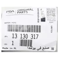 ORIGINAL PSA OPEL K&uuml;hlerschlauch K&uuml;hlwasserschlauch Astra H Zafira B 2.0 Turbo 13130317