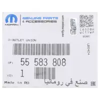 ORIGINAL OPEL MOPAR K&uuml;hlerschlauch Astra J Corsa D E Insignia A Zafira C 1.4 55583808