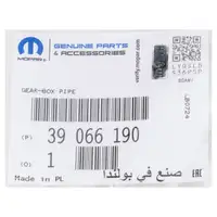 ORIGINAL OPEL MOPAR &Ouml;lleitung Astra J Zafira C MIT Automatikgetriebe AF40 39066190