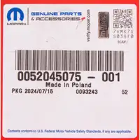 ORIGINAL Abarth MOPAR Querlenker Radaufh&auml;ngung 500 595 695/C vorne rechts 52045075