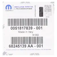 ORIGINAL Abarth MOPAR Luftfilter Motorluftfilter 500/595/695 500C/595C/695C 1.4i 51817839