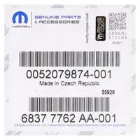 MOPAR Luftfilter Motorluftfilter Filter f&uuml;r FIAT 500X Tipo JEEP Renegade 1.0 52079874