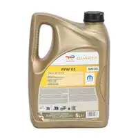 10L ORIGINAL Mopar TOTAL QUARTZ FPW 03 5W-30 Motor&ouml;l ACEA C3 API SN PLUS FPW9.55535/03