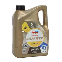 10L ORIGINAL Mopar TOTAL QUARTZ FPW 03 5W-30 Motor&ouml;l ACEA C3 API SN PLUS FPW9.55535/03