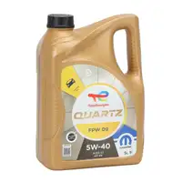 5L 5 Liter ORIGINAL Mopar TOTAL QUARTZ FPW 09 5W-40 Motor&ouml;l ACEA C3 API SN FPW9.5535/09