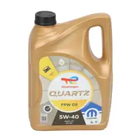5L 5 Liter ORIGINAL Mopar TOTAL QUARTZ FPW 09 5W-40 Motor&ouml;l ACEA C3 API SN FPW9.5535/09