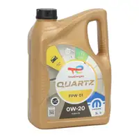 5L 5 Liter ORIGINAL Mopar TOTAL QUARTZ FPW 01 0W-20 Motor&ouml;l ACEA C6 FPW9.55535/01