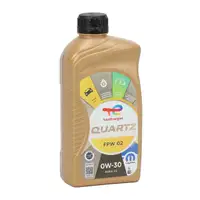 4L 4 Liter ORIGINAL Mopar TOTAL QUARTZ FPW 02 0W-30 Motor&ouml;l ACEA C2 FPW9.55535/02