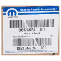 ORIGINAL Fiat MOPAR Vibration Dampener V-ribbed Belt 500X Tipo Linea 1.6 55274034