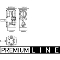 MAHLE AVE114000P Expansionsventil Klimaanlage f&uuml;r SMART ForTwo 451 1.0 0.8 CDI 4518350072
