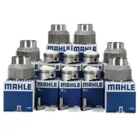6x MAHLE Kolben + Zylinderlaufbuchse f&uuml;r PORSCHE 911 / Cabrio 3.0 SC 204 PS