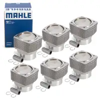 6x MAHLE 5035592 Kolben Reparatursatz f&uuml;r PORSCHE 911 3.2 SC Carrera 231 PS 93010398903