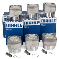 6x MAHLE 5039994 Kolben Reparatursatz f&uuml;r PORSCHE 964 3.6 Carrera / RS 96410391522