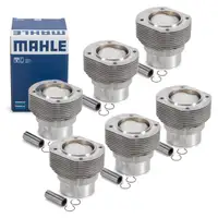6x MAHLE 5032890 Kolben Reparatursatz f&uuml;r PORSCHE 911 / Targa 2.0 S 170 PS 90110391102