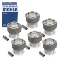 6x MAHLE 5030490 Kolben Reparatursatz f&uuml;r PORSCHE 911 / Targa 2.2 E 155 PS 91110391602