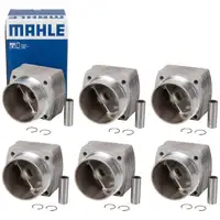 6x MAHLE 5038192 Kolben Reparatursatz f&uuml;r PORSCHE 911 3.0 SC 204 PS 93010398305