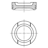 MAHLE 0332000 STD Kolben &Oslash; 81,01MM f&uuml;r VW Golf 4 5 6 Bora Passat Touran A3 A4 1.6