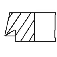MAHLE 03964N0 Kolbenringsatz f&uuml;r PSA Berlingo C2 C3 106 205 206 207 306 309 Partner 1.4