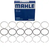 6x MAHLE 50308N0 Kolbenringsatz f&uuml;r PORSCHE 911 Targa 2.0 S 160 PS 07.66-11.68 90110390101