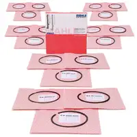 6x MAHLE 50437N0 Kolbenringsatz f&uuml;r PORSCHE 911 (993) 3.6 Carrera 99310392506