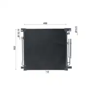 MAHLE AC1093000S Kondensator + Trockner f&uuml;r FIAT Fullback 2.4D MITSUBISHI L200 2.2/2.4DI-D