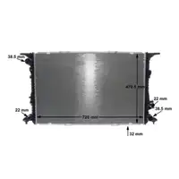 MAHLE CR1022000S K&uuml;hler Motork&uuml;hler f&uuml;r AUDI A4 4H D4 2.0/3.0 TFSI 3.0 TDI 4H0121251C