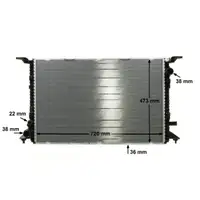 MAHLE CR1023000P K&uuml;hler Motork&uuml;hler f&uuml;r AUDI S6 RS6 C7 S7 RS7 4G 4G0121251E
