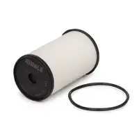 MAHLE Getriebefilter + 6L FUCHS Getriebe&ouml;l f&uuml;r AUDI SEAT SKODA VW 6-Gang DQ250