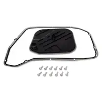 MAHLE Getriebefilter Satz + 8L FUCHS Getriebe&ouml;l f&uuml;r AUDI A4 B8 A5 A6 C7 A7 Q5 8RB 8HP55