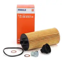 MAHLE OX815/1D &Ouml;lfilter + Schraube f&uuml;r BMW F45 F46 U06 X1 F48 U11 X2 F39 MINI F55 F56 F60