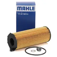 MAHLE OX196/3D &Ouml;lfilter + Schraube f&uuml;r AUDI A4 B7 B8 A5 A6 C6 A8 Touareg 2.7/3.0/4.2 TDI