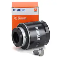 MAHLE OC593/4 &Ouml;lfilter + Schraube f&uuml;r VW Golf 5 6 Passat B6 Polo Tiguan Touran 1.2/1.4 TSI