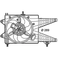 MAHLE CFF156000P L&uuml;fter Motorl&uuml;fter f&uuml;r FIAT Idea 350 Punto 188 LANCIA Musa Ypsilon 1.3D