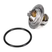 BEHR / MAHLE Thermostat + 5L FEBI Kühlmittel VW Golf 4 5 6 Passat Polo Touran T5 1.6-2.0