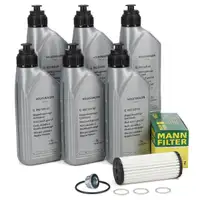 MANN Getriebefilter Satz + 6L ORIGINAL G052529A2 Getriebeöl für AUDI SEAT SKODA DQ500