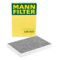 MANN CUK3037 Activated Carbon Cabin Air Filter for AUDI A4 B6 B7, A6 C5, Allroad C5, SEAT Exeo/ST