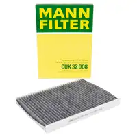 MANN CUK32008 Innenraumfilter Filtereinsatz Aktivkohle f&uuml;r ALFA ROMEO Giulia 952 Stelvio