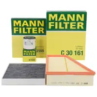 MANN Filterset Filterpaket f&uuml;r FORD Mondeo 4 MK4 Galaxy S-Max WA6 1.6 Ti/EcoBoost 110-160
