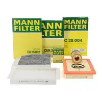 MANN Filterset f&uuml;r MERCEDES W205 S205 C/A205 W213 S213 C/A238 X253 C253 160-350e M274