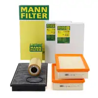 MANN Filterset Filterpaket 3-tlg f&uuml;r PORSCHE 997 3.8 Carrera 4S PR-X51 ab 06.2006