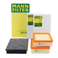 MANN Innenraumfilter + Luftfilter f&uuml;r PORSCHE 997 3.8 Carrera 4S PR-X51 ab 06.2006