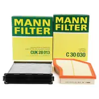 MANN Innenraumfilter + Luftfilter f&uuml;r MERCEDES W177 V177 W247 C118 X118 H247 OM608 OM654