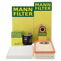 MANN Filterset 4-tlg f&uuml;r MERCEDES C-Klasse W203 S203 CL203 CLK 200/220/270CDI OM611 OM612