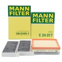 MANN Innenraum + Luftfilter f&uuml;r PSA Berlingo Jumpy 3 Expert Partner OPEL Grandland 1.6 D