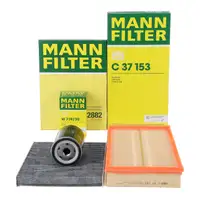 MANN Filterset 3-tlg f&uuml;r AUDI A3 8L1 TT 8N SEAT Leon Toledo 1M SKODA Octavia 1 1.6 1.8 / T