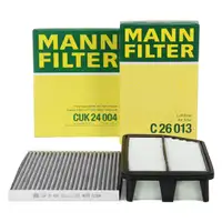 MANN Innenraumfilter + Luftfilter f&uuml;r HYUNDAI ix35 KIA Sportage 3 1.6/2.0 GDi 1.7/2.0 CRDi