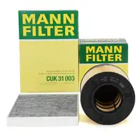MANN Filter-Set 2-tlg f&uuml;r AUDI A4 B9 A5 F5 Q5 FY 1.4/2.0/40/45/50/55 TFSI